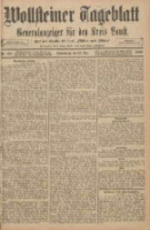 Wollsteiner Tageblatt: Generalanzeiger für den Kreis Bomst: mit der Gratis-Beilage: "Blätter und Blüten" 1908.05.21 Nr119