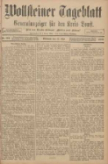 Wollsteiner Tageblatt: Generalanzeiger für den Kreis Bomst: mit der Gratis-Beilage: "Blätter und Blüten" 1908.05.27 Nr124