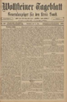 Wollsteiner Tageblatt: Generalanzeiger f&uuml;r den Kreis Bomst: mit der Gratis-Beilage: "Bl&auml;tter und Bl&uuml;ten" 1908.06.02 Nr128
