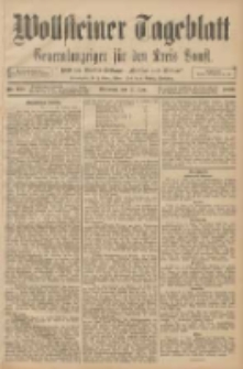 Wollsteiner Tageblatt: Generalanzeiger f&uuml;r den Kreis Bomst: mit der Gratis-Beilage: "Bl&auml;tter und Bl&uuml;ten" 1908.06.10 Nr134