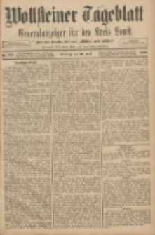 Wollsteiner Tageblatt: Generalanzeiger f&uuml;r den Kreis Bomst: mit der Gratis-Beilage: "Bl&auml;tter und Bl&uuml;ten" 1908.06.16 Nr139