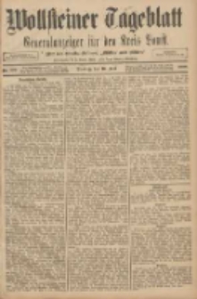 Wollsteiner Tageblatt: Generalanzeiger für den Kreis Bomst: mit der Gratis-Beilage: "Blätter und Blüten" 1908.06.16 Nr139
