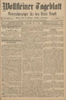 Wollsteiner Tageblatt: Generalanzeiger für den Kreis Bomst: mit der Gratis-Beilage: "Blätter und Blüten" 1908.06.18 Nr141