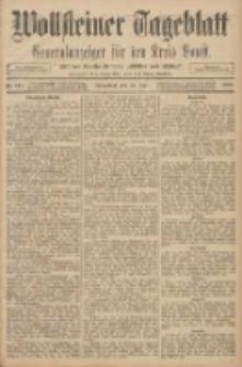 Wollsteiner Tageblatt: Generalanzeiger für den Kreis Bomst: mit der Gratis-Beilage: "Blätter und Blüten" 1908.06.20 Nr143