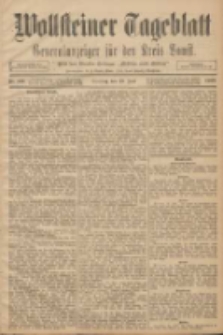 Wollsteiner Tageblatt: Generalanzeiger f&uuml;r den Kreis Bomst: mit der Gratis-Beilage: "Bl&auml;tter und Bl&uuml;ten" 1908.06.23 Nr145