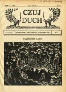 Czuj Duch: czasopismo młodzieży harcerskiej 1922.05 R.1 Nr2