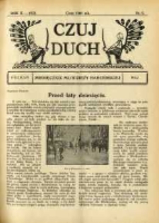 Czuj Duch: miesięcznik młodzieży harcerskiej 1923.05 R.2 Nr5