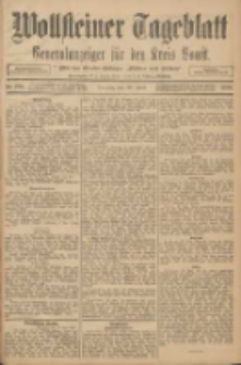 Wollsteiner Tageblatt: Generalanzeiger für den Kreis Bomst: mit der Gratis-Beilage: "Blätter und Blüten" 1908.06.28 Nr150