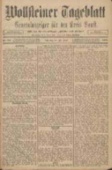 Wollsteiner Tageblatt: Generalanzeiger f&uuml;r den Kreis Bomst: mit der Gratis-Beilage: "Bl&auml;tter und Bl&uuml;ten" 1908.06.30 Nr151