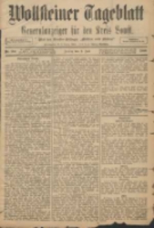 Wollsteiner Tageblatt: Generalanzeiger f&uuml;r den Kreis Bomst: mit der Gratis-Beilage: "Bl&auml;tter und Bl&uuml;ten" 1908.07.03 Nr154
