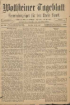 Wollsteiner Tageblatt: Generalanzeiger f&uuml;r den Kreis Bomst: mit der Gratis-Beilage: "Bl&auml;tter und Bl&uuml;ten" 1908.07.05 Nr156