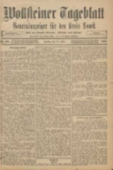 Wollsteiner Tageblatt: Generalanzeiger f&uuml;r den Kreis Bomst: mit der Gratis-Beilage: "Bl&auml;tter und Bl&uuml;ten" 1908.07.10 Nr160