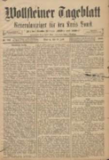 Wollsteiner Tageblatt: Generalanzeiger für den Kreis Bomst: mit der Gratis-Beilage: "Blätter und Blüten" 1908.07.12 Nr162