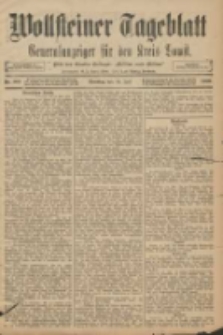 Wollsteiner Tageblatt: Generalanzeiger für den Kreis Bomst: mit der Gratis-Beilage: "Blätter und Blüten" 1908.07.14 Nr163