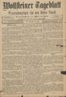 Wollsteiner Tageblatt: Generalanzeiger für den Kreis Bomst: mit der Gratis-Beilage: "Blätter und Blüten" 1908.07.15 Nr164
