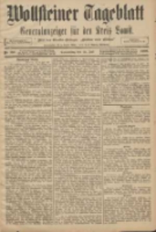 Wollsteiner Tageblatt: Generalanzeiger für den Kreis Bomst: mit der Gratis-Beilage: "Blätter und Blüten" 1908.07.16 Nr165