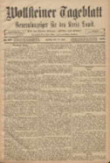 Wollsteiner Tageblatt: Generalanzeiger für den Kreis Bomst: mit der Gratis-Beilage: "Blätter und Blüten" 1908.07.17 Nr166