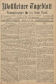 Wollsteiner Tageblatt: Generalanzeiger für den Kreis Bomst: mit der Gratis-Beilage: "Blätter und Blüten" 1908.07.21 Nr169