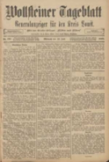 Wollsteiner Tageblatt: Generalanzeiger für den Kreis Bomst: mit der Gratis-Beilage: "Blätter und Blüten" 1908.07.22 Nr170