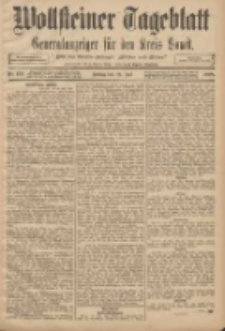 Wollsteiner Tageblatt: Generalanzeiger f&uuml;r den Kreis Bomst: mit der Gratis-Beilage: "Bl&auml;tter und Bl&uuml;ten" 1908.07.24 Nr172