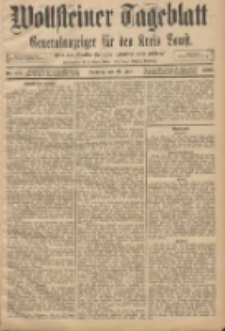 Wollsteiner Tageblatt: Generalanzeiger für den Kreis Bomst: mit der Gratis-Beilage: "Blätter und Blüten" 1908.07.28 Nr175