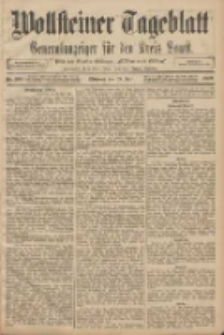 Wollsteiner Tageblatt: Generalanzeiger f&uuml;r den Kreis Bomst: mit der Gratis-Beilage: "Bl&auml;tter und Bl&uuml;ten" 1908.07.29 Nr176