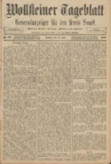 Wollsteiner Tageblatt: Generalanzeiger f&uuml;r den Kreis Bomst: mit der Gratis-Beilage: "Bl&auml;tter und Bl&uuml;ten" 1908.07.31 Nr178