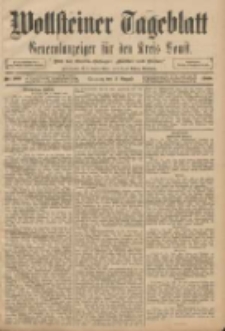 Wollsteiner Tageblatt: Generalanzeiger für den Kreis Bomst: mit der Gratis-Beilage: "Blätter und Blüten" 1908.08.02 Nr180
