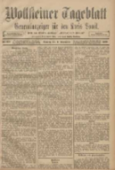 Wollsteiner Tageblatt: Generalanzeiger f&uuml;r den Kreis Bomst: mit der Gratis-Beilage: "Bl&auml;tter und Bl&uuml;ten" 1908.09.06 Nr210