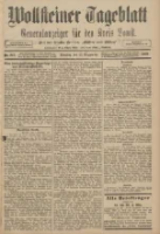 Wollsteiner Tageblatt: Generalanzeiger für den Kreis Bomst: mit der Gratis-Beilage: "Blätter und Blüten" 1908.09.15 Nr217