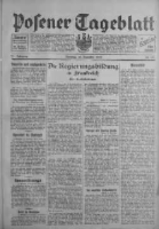 Posener Tageblatt 1932.12.20 Jg.71 Nr291