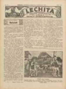 Lechita: dodatek niedzielny do Lecha - Gazety Gnieźnieńskiej 1936.11.08 R.13 Nr45