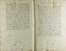 Andreas Cricius administrator ecclesiae Posnaniensis Petro Tomicio, Poznań 5 lub 12.06.1520