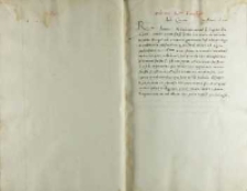 Petro Tomicio episcopo Premislensi Andreas Cricius, Toruń 1520