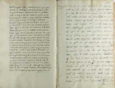 Andreas Cricius Petro Tomicio, Brześć Kujawski 21.01.1521