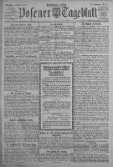 Posener Tageblatt 1921.02.01 Jg.60 Nr7