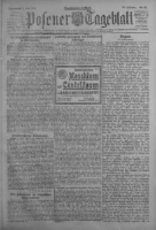 Posener Tageblatt 1921.06.04 Jg.60 Nr82