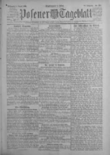 Posener Tageblatt 1921.08.03 Jg.60 Nr132