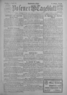 Posener Tageblatt 1921.08.14 Jg.60 Nr142