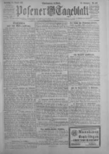 Posener Tageblatt 1921.08.21 Jg.60 Nr147