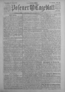 Posener Tageblatt 1921.08.25 Jg.60 Nr150