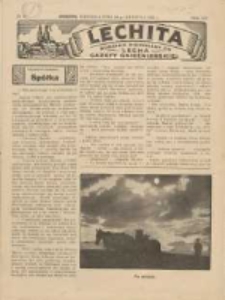 Lechita: dodatek niedzielny do Lecha - Gazety Gnieźnieńskiej 1938.04.24 R.15 Nr16