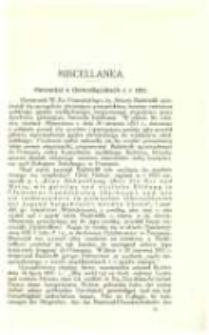 Memoriał p G&oacute;rnoślązakach z r. 1821