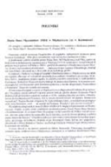 Pięciu Braci Męczennik&oacute;w (1003) w Międzyrzeczu czy w Kazimierzu?