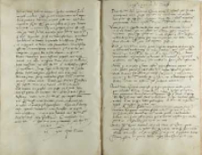 Legacio a Cricio ad dominum Petrum Tomiczki, b.m. październik-listopad 1529