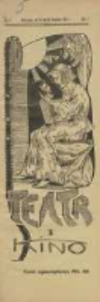 Teatr i Kino: pismo ilustrowane poświęcone sprawom teatru, muzyki, sztuki, kinematografji wraz z programem wszystkich widowisk w Warszawie na cały tydzień 1922.04.24-30 R.1 Nr9