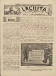 Lechita: dodatek niedzielny do Lecha - Gazety Gnieźnieńskiej 1939.04.23 R.16 Nr16