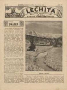 Lechita: dodatek niedzielny do Lecha - Gazety Gnieźnieńskiej 1939.05.21 R.16 Nr20