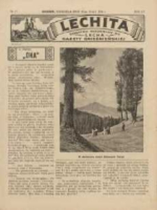 Lechita: dodatek niedzielny do Lecha - Gazety Gnieźnieńskiej 1939.05.28 R.16 Nr21