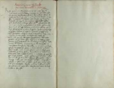Andreas Cricius episcopus Plocensis gwardiano Warssowiensi et fratribus eius, b.m. 1528